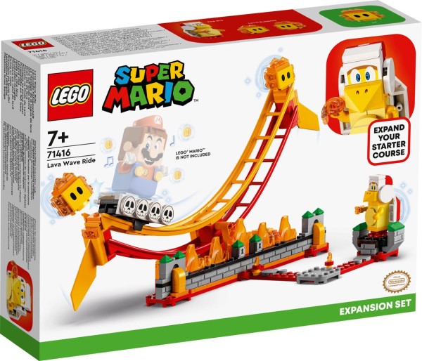LEGO® Super Mario Lavawelle- Fahrgeschäft - Erweiterungsset (71416)