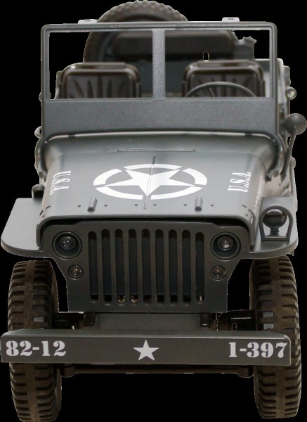 Siva Military Car 1:12 grau 2.4GHz RC RTR LED Licht