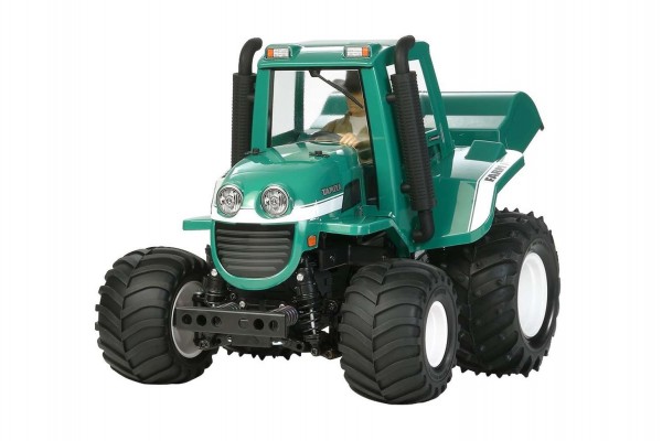 Tamiya 1:10 RC Farm King Bausatz Wheelie Traktor 300058556 Ferngesteuert