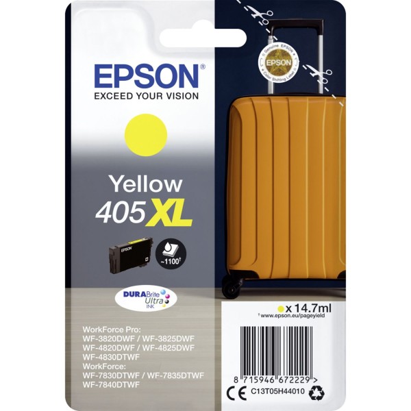 Epson Tintenpatrone yellow DURABrite Ultra Ink 405XL T 05H4