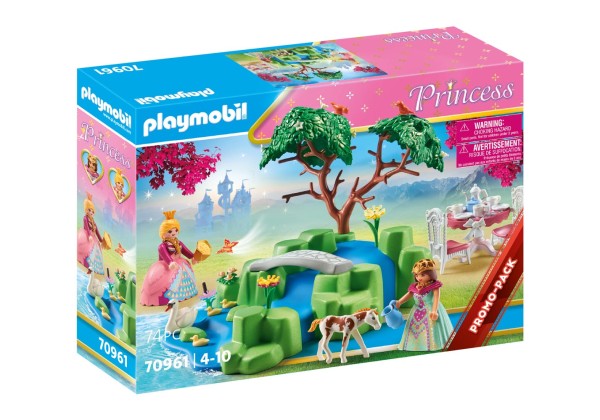 PLAYMOBIL Princess Promo Pack Prinzessinnen - Picknick mit Fohlen 70961