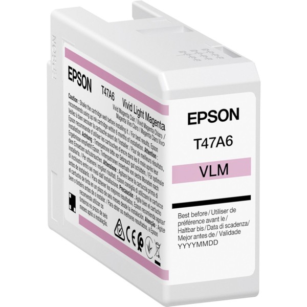 Epson Tintenpatr, viv light mag. T 47A6 50 ml Ultrachrome Pro 10