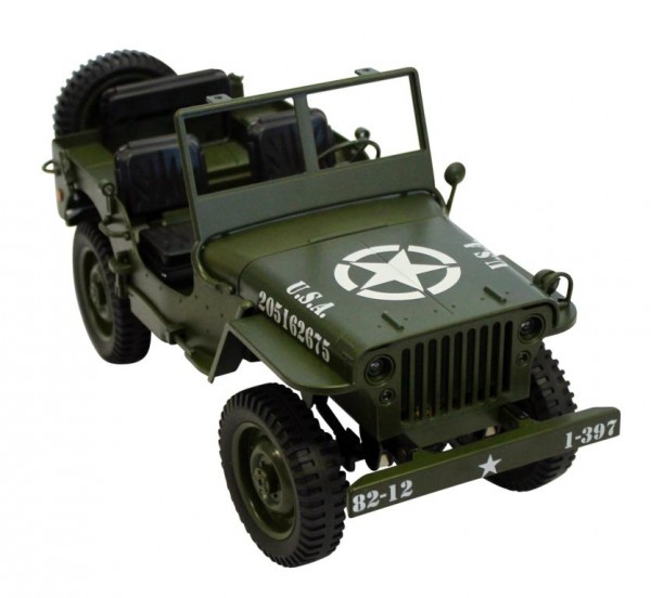 Siva Military Car 1:12 grün 2.4GHz RC RTR LED Licht