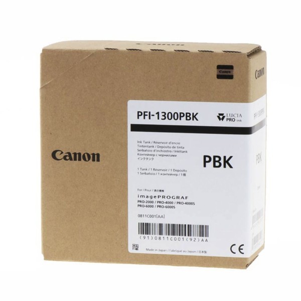 Canon PFI-1300 Tinte photo black 330 ml