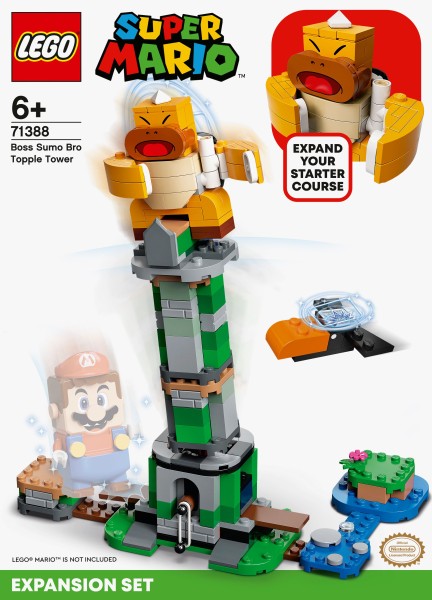 LEGO® Super Mario 71388 Kippturm mit Sumo- Bruder-Boss - Erweiterungsset
