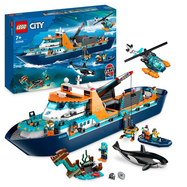 LEGO® City Arktis- Forschungsschiff 60368