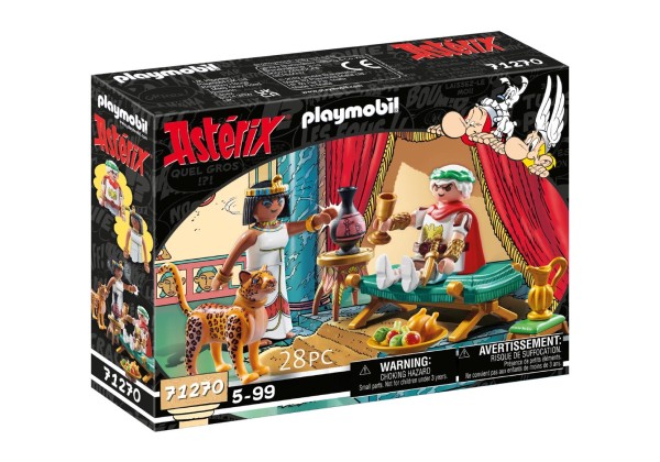 PLAYMOBIL Asterix Cäsar und Kleopatra 71270