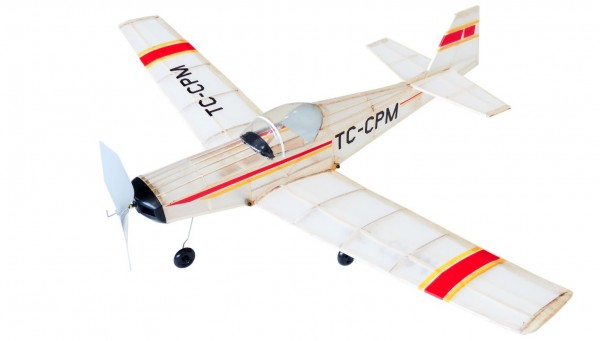 Siva Slingsby T-67 Gummimotormodell Motorflugzeug Kit aus Balsaholz Flieger