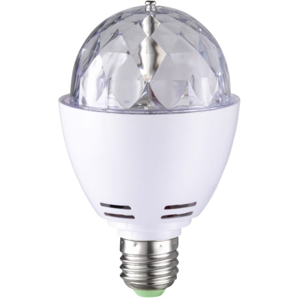 WOFI LED Discokugel Lampe E27 3W Farbwechsel