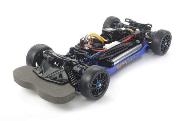 Tamiya 1:10 RC TT-02RR 4WD Touring Chassis Kit Blue Edition getunt 47382
