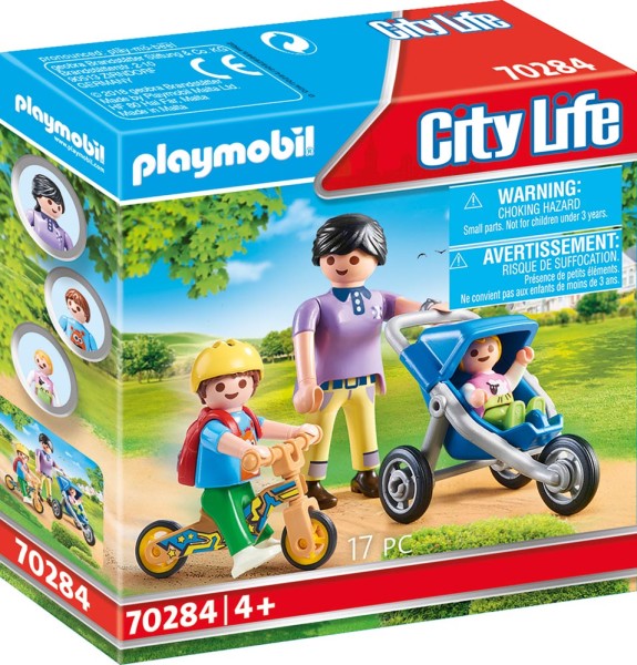 PLAYMOBIL City Life Mama mit Kindern 70284