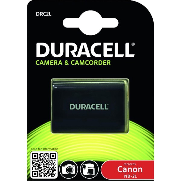 Duracell Li-Ion Akku 700mAh für Canon NB-2L