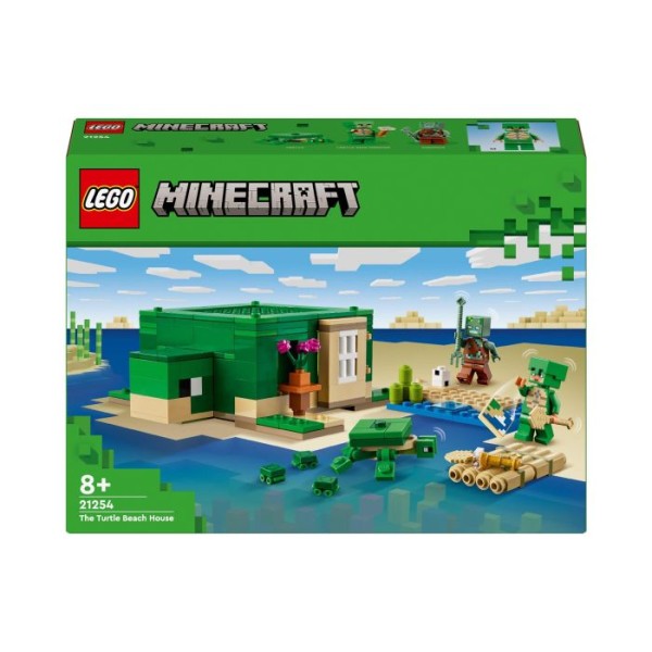 Lego Minecraft Das Schildkrötenstrandhaus 21254