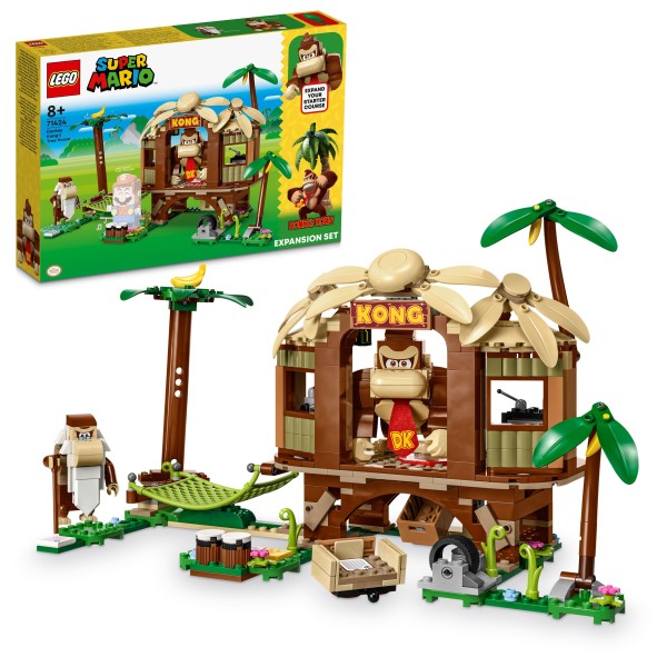 LEGO® Super Mario Donkey Kongs Baumhaus- Erweiterungsset 71424