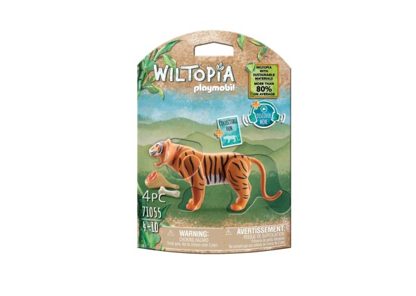 PLAYMOBIL Wiltopia Tiger 71055