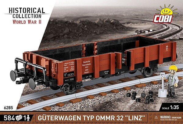 COBI Güterwagen Type Ommr 32 &quot;LINZ&quot; #6285