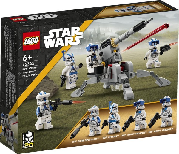 LEGO® Star Wars™ 501st Clone Troopers™ Battle Pack (75345)