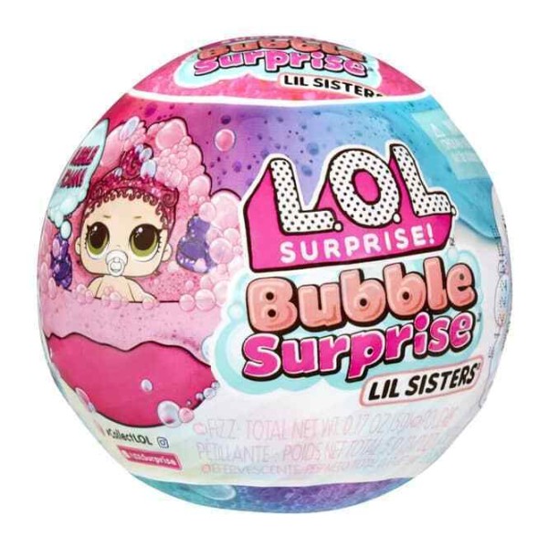 L.O.L. Surprise Bubble Surprise Lil Sisters Asst 119791EU