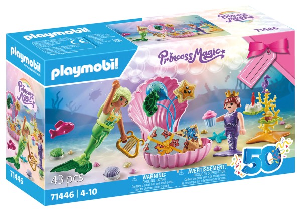 PLAYMOBIL Princess Magic Meerjungfrauen- Geburtstagsparty 71446