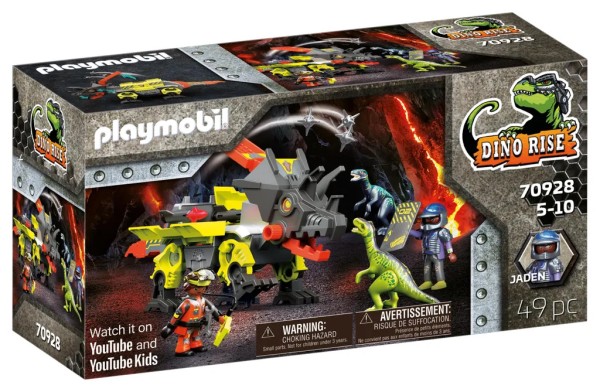 PLAYMOBIL Dino Rise Robo- Dino Kampfmaschine 70928