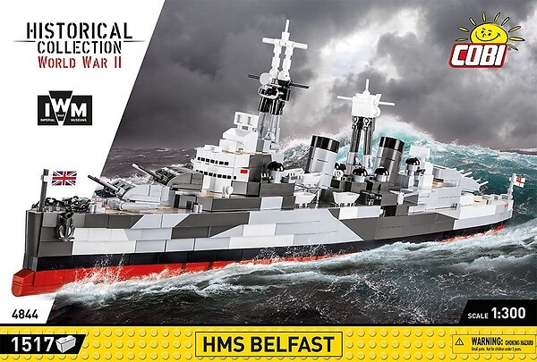 Cobi HMS Belfast #4844 (1517 Teile)