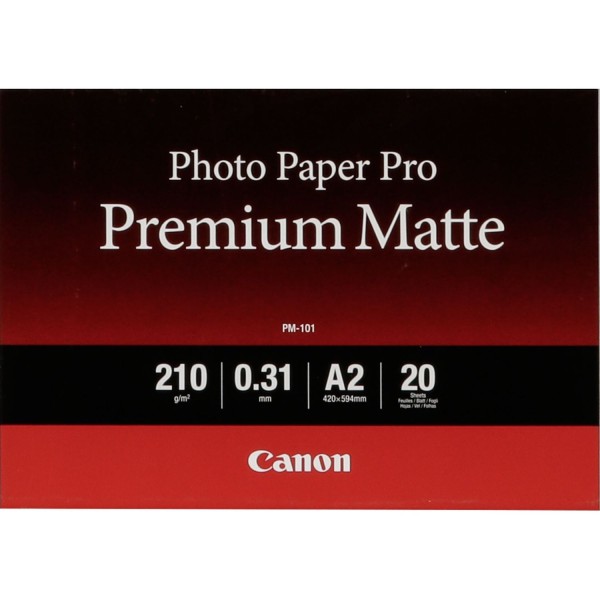 Canon PM-101 Pro Premium Matte A 2, 20 Blatt, 210 g