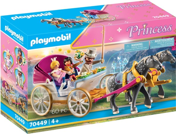 PLAYMOBIL Princess Romantische Pferdekutsche 70449