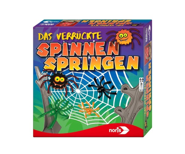 Noris Spinnen Springen Actionspiel Geschicklichkeitsspiel Familienspiel 606011827
