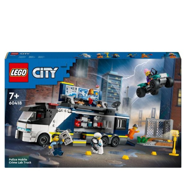 Lego City Polizeitruck mit Labor 60418