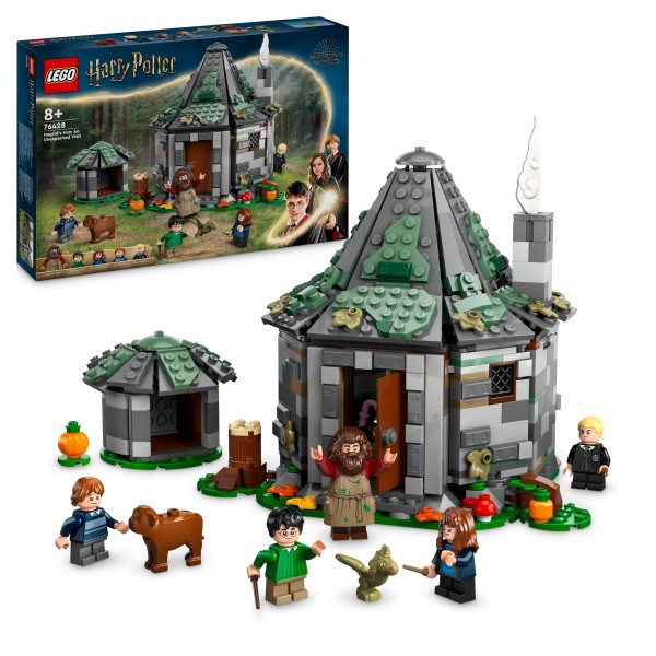 LEGO® Harry Potter™ Hagrids Hütte: Ein unerwarteter Besuch 76428