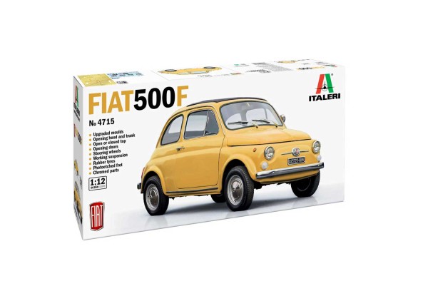 Italeri 1:12 Fiat 500 F Upgraded Edition #4715