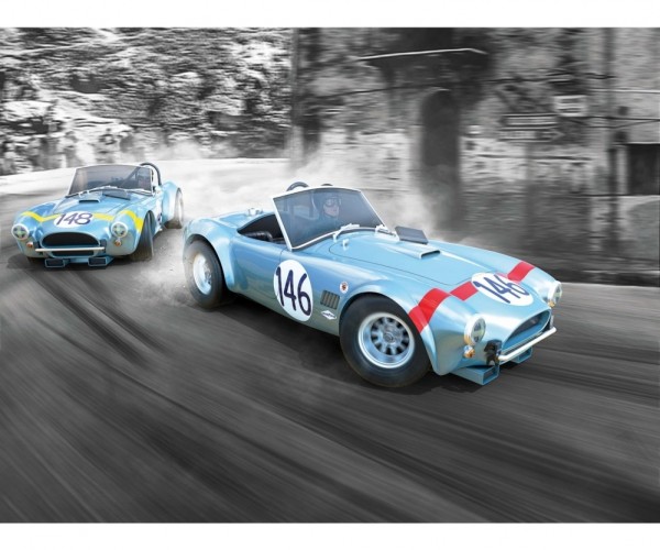 Scalextric 1:32 Shelby Cobra 289 - 1964 Targa Florio Twin Pack #4305A
