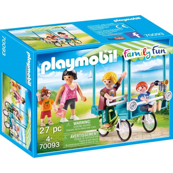 PLAYMOBIL Familiy Fun Familien- Fahrrad 70093