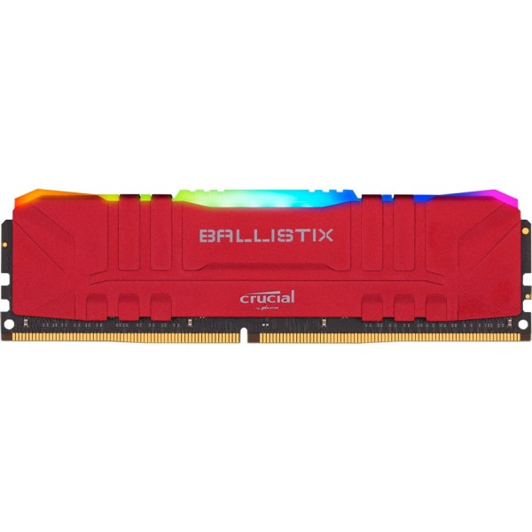 Ballistix 8GB DDR4 RGB 3200 CL16 DIMM 288pin red