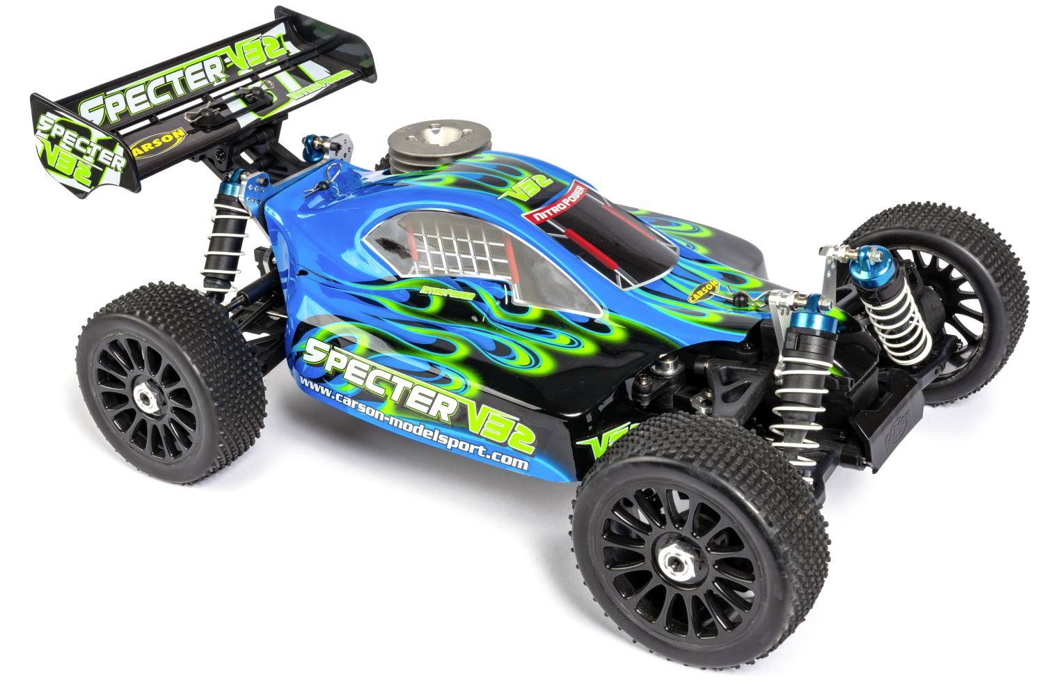 Carson 1:8 CY Specter 3.0 V32 2.4G RTR RC Nitro Buggy 4WD Offroad 500204034, Verbrennerautos offroad, Autos, RC Modellbau