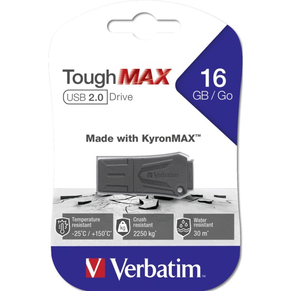 Verbatim ToughMAX USB 2.0 16GB