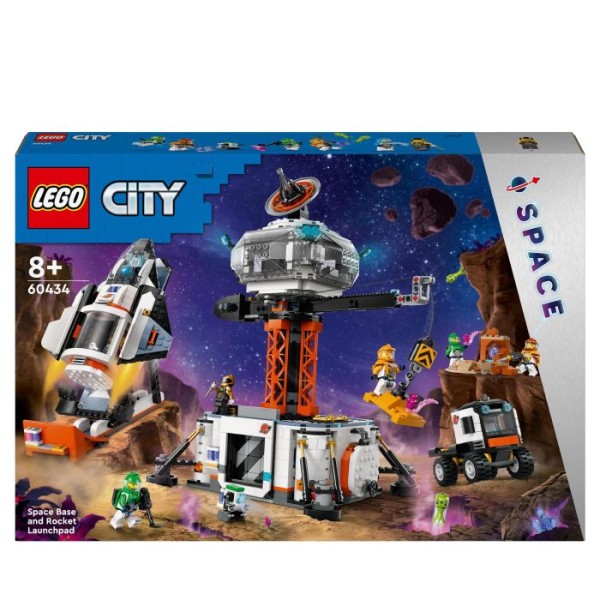 Lego City Raumbasis mit Startrampe 60434