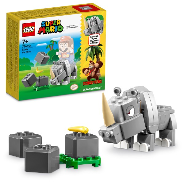 LEGO® Super Mario Rambi das Rhino- Erweiterungsset 71420