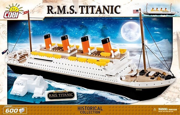 Cobi R.M.S.Titanic Bausatz aus Klemmsteinen #1914A