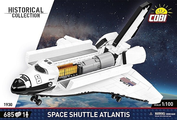 Cobi Space Shuttle Atlantis #1930 (690 Teile)
