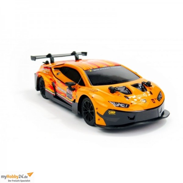Siva RC Lamborghini Huracán GT3 1:24 orange 2.4 GHz RTR Modellauto Ferngesteuert