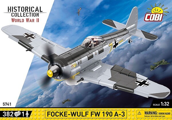 Cobi Focke Wulf 190 A-3 1:32 #5741 (382 Teile)