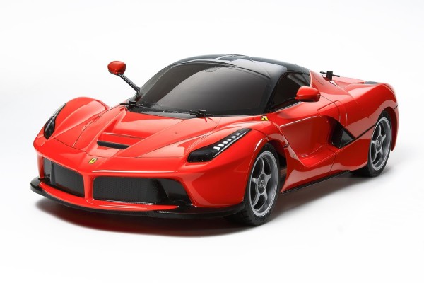 Tamiya 1:10 RC Ferrari &quot;LaFerrari&quot; TT-02 mit Motor Regler Bausatz 300058582