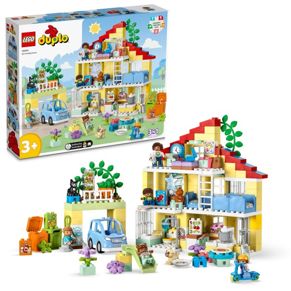 LEGO® Duplo 3- in 1- Familienhaus 10994