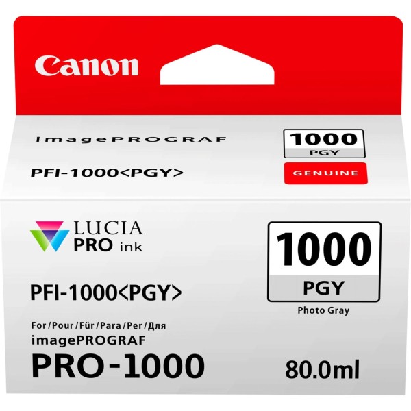 Canon PFI-1000 PGY photo grey