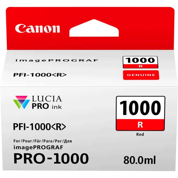 Canon PFI-1000 R red