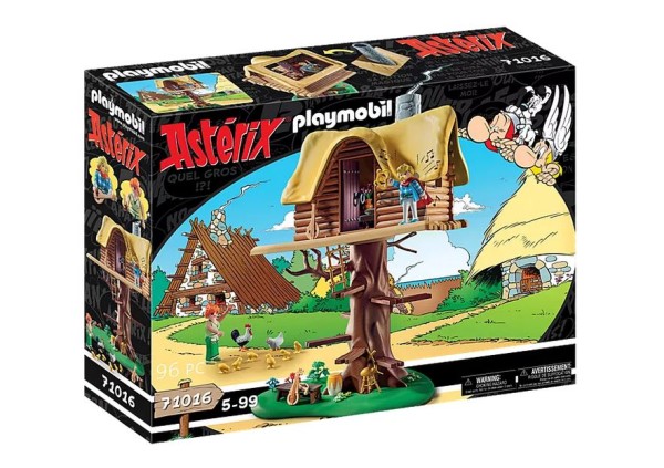 PLAYMOBIL Asterix: Troubadix mit Baumhaus 71016