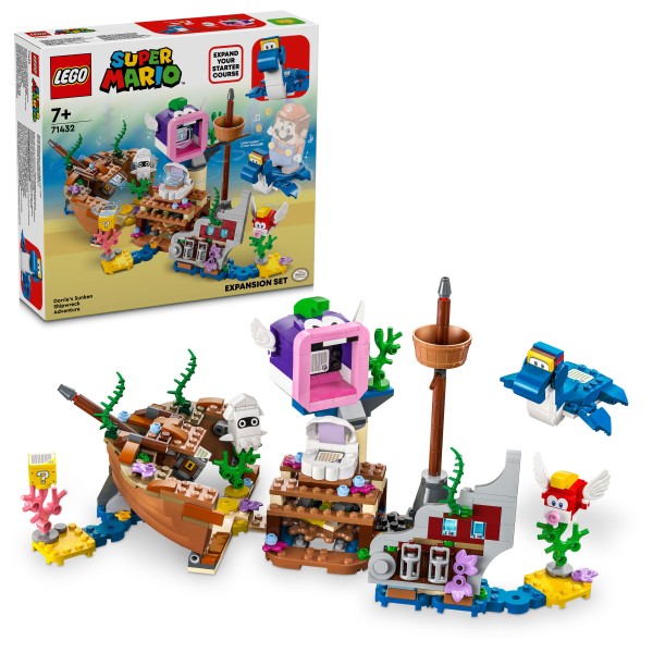 LEGO® Super Mario Dorrie und das versunkene Schiff- Erweiterungsset 71432