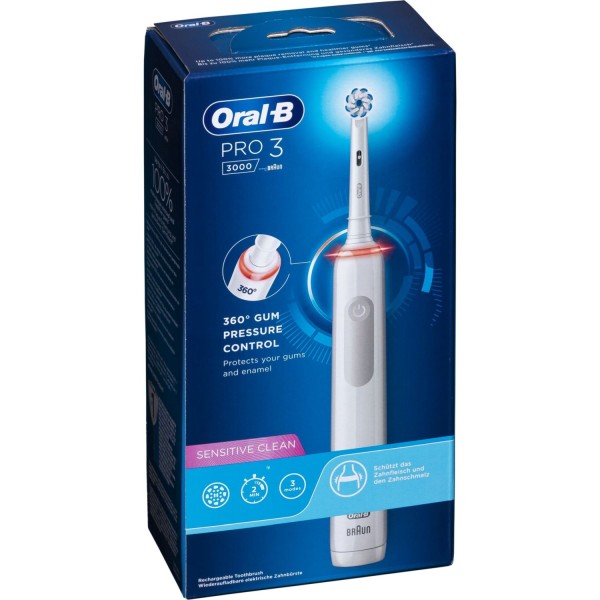 Oral-B PRO 3 3000 Sensitive Clean White