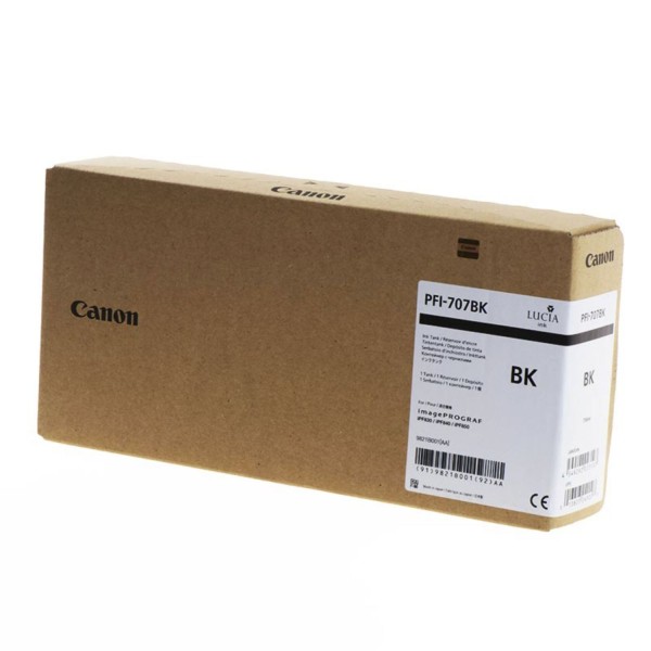 Canon PFI-707 BK Tinte schwarz